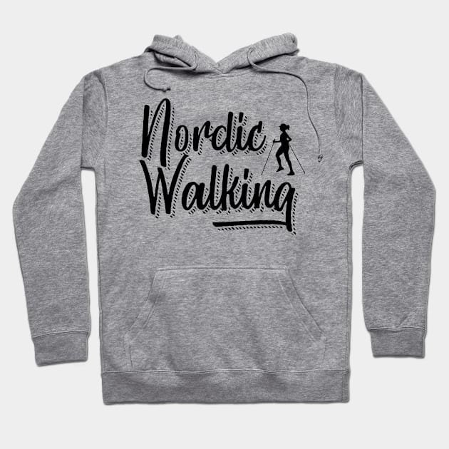 Walk Sport Group Nordic Walking Walker Hobby Hoodie by dr3shirts